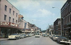 Main Street Postcard