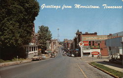 Greetings from Morristown Postcard