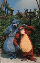 Walt Disney World, "Look For the Bare Necessities" Postcard