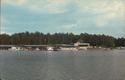 Harrison Bay State Park, Restaurant and Boat Deck Tennessee Postcard Postcard Postcard