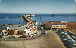 Fisherman's Wharf Santa Cruz, CA Postcard Postcard Postcard
