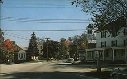 The Old Village Square - Eastern Side Postcard