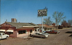 Hilltop Cafe, 66 Motel Postcard