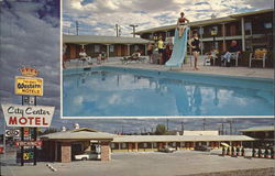 City Center Motel Postcard