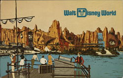 Magic Kingdom Theme Park Pre-Opening Anaheim, CA Disney Postcard Postcard Postcard
