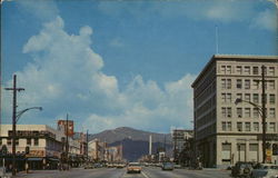 View Along Brand Boulevard Glendale, CA Postcard Postcard Postcard