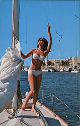 Marina del Rey Hotel Postcard