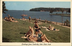 Greetings From Kentucky Lake State Park Postcard