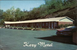 Cozy Motel Postcard