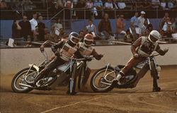 Costa Mesa Speedway Postcard