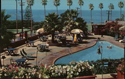 Ocean Side Pool, La Valencia Hotel Ocean Side Pool, La Valencia Hotel