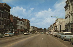 Business District Madison, IN Postcard Postcard Postcard