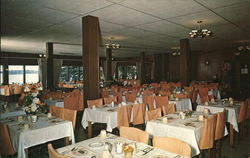 Lovely New Dining Room In The Winona Hotel Winona Lake, IN Postcard Postcard Postcard