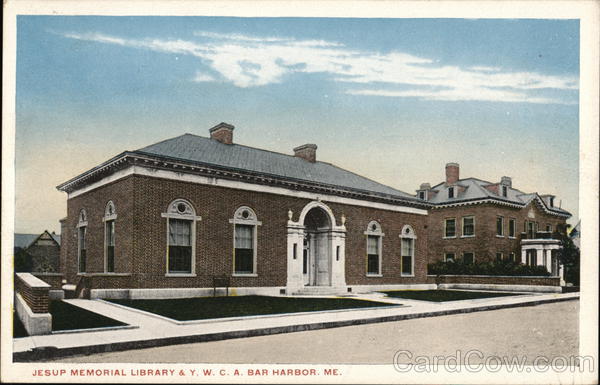 Jesup Memorial Library & Y.W.C.A. Bar Harbor Maine