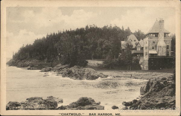 View of Chatwold Bar Harbor Maine