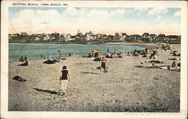 View of Bathing Beach York Beach Maine