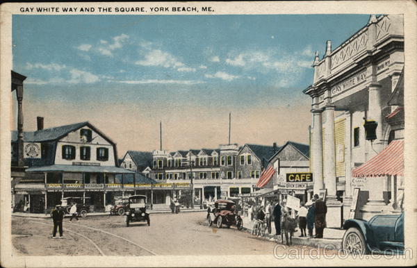 Gay White Way and theSquare York Beach Maine