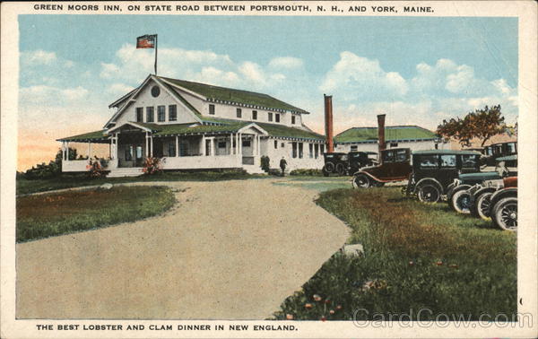 Green Moors Inn, The Best Lobster and Clam Dinner In New England Kittery Maine