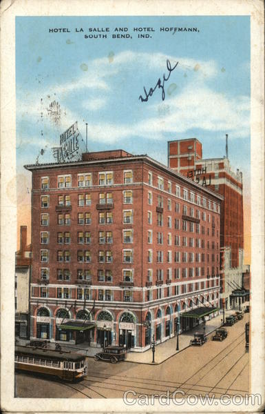 Hotel La Salle and Hotel Hoffman South Bend Indiana