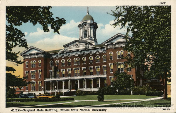 Original Main Building, Illinois State Normal University