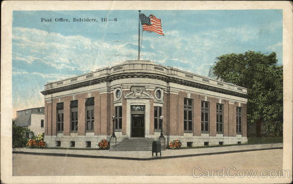 Post Office Belvidere Illinois