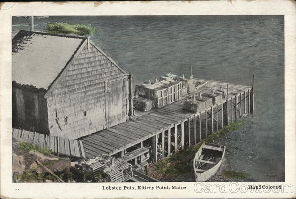 View of Lobster Pots Kittery Point Maine