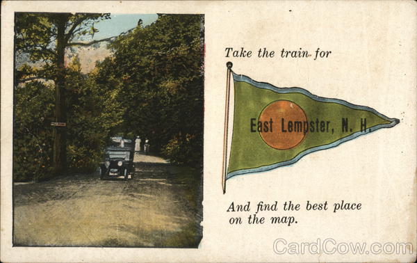 Take the Train for East Lempster, N.H. New Hampshire