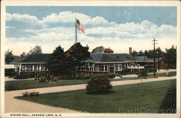 View of Dining Hall Canobie Lake New Hampshire