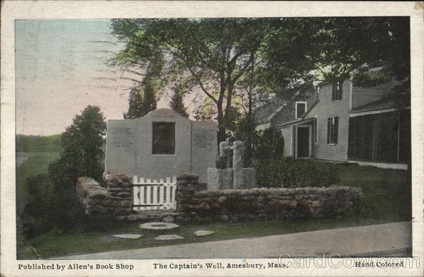 The Captain's Well Amesbury Massachusetts