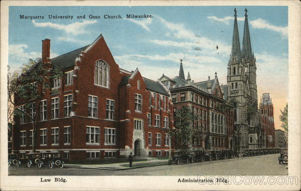 Marquette University and Gesu Church Milwaukee Wisconsin