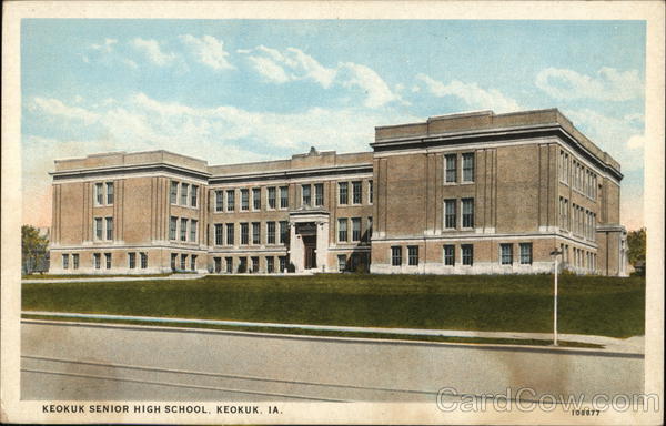 Keokuk Senior High School Iowa