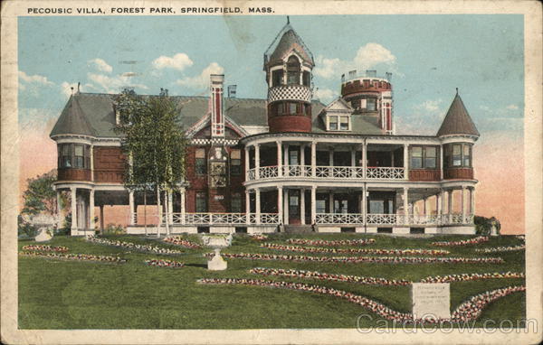 Pecousic Villa, Forest Park Springfield Massachusetts