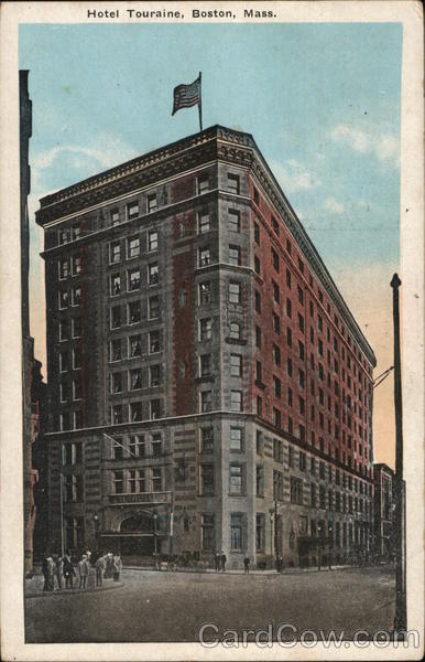 Hotel Touraine Boston Massachusetts