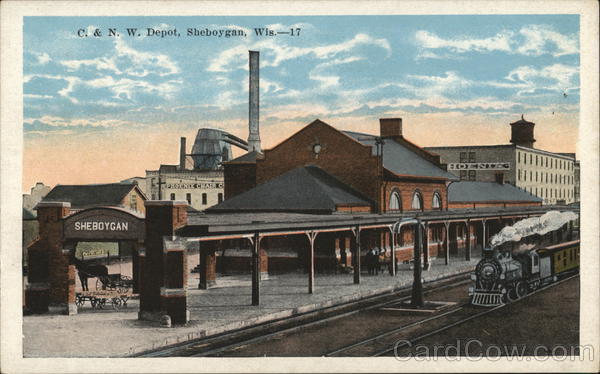 C. & N.W. Depot Sheboygan Wisconsin