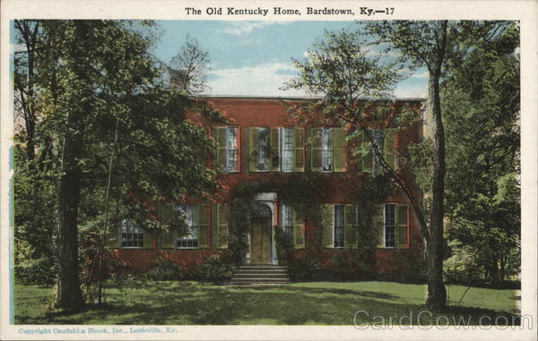 The Old Kentucky Home Bardstown