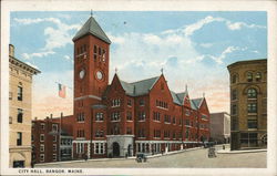 City Hall Bangor, ME Postcard Postcard Postcard