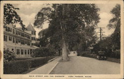 Main Street and the Emerson Postcard