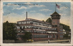 Commonwealth Shoe Factory Postcard