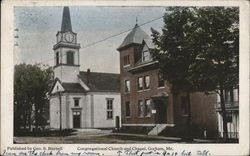 Congregational Church and Chapel Postcard