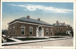 Jesup Memorial Library & Y.W.C.A. Bar Harbor, ME Postcard Postcard Postcard