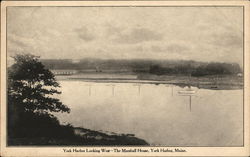 Harbor Looking West - The Marshall House Postcard