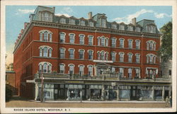 Rhode Island Hotel Postcard