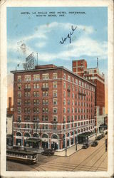 Hotel La Salle and Hotel Hoffman Postcard