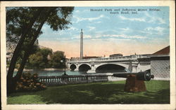 Howard Park and Jefferson Street Bridge Postcard