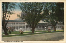 The Inn Hotel Winona Lake, IN Postcard Postcard Postcard