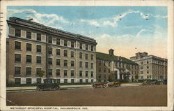 Methodist Episcopal Hospital Indianapolis, IN Postcard Postcard Postcard