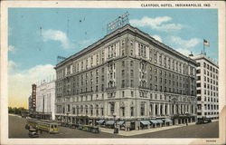 Claypool Hotel Postcard