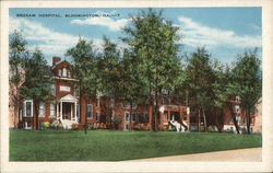 Brokaw Hospital Bloomington, IL Postcard Postcard Postcard