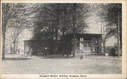 Hudson Water Works Postcard