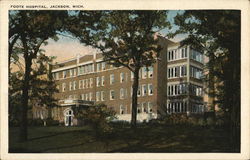 Foote Hospital Jackson, MI Postcard Postcard Postcard